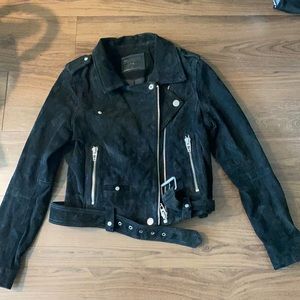 BlankNyc Suede Moto Jacket